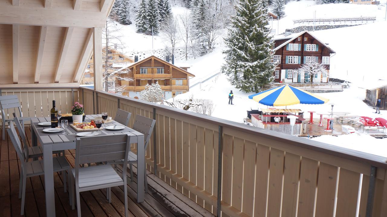 Chalet Brunner Penthouse Wengen Zewnętrze zdjęcie