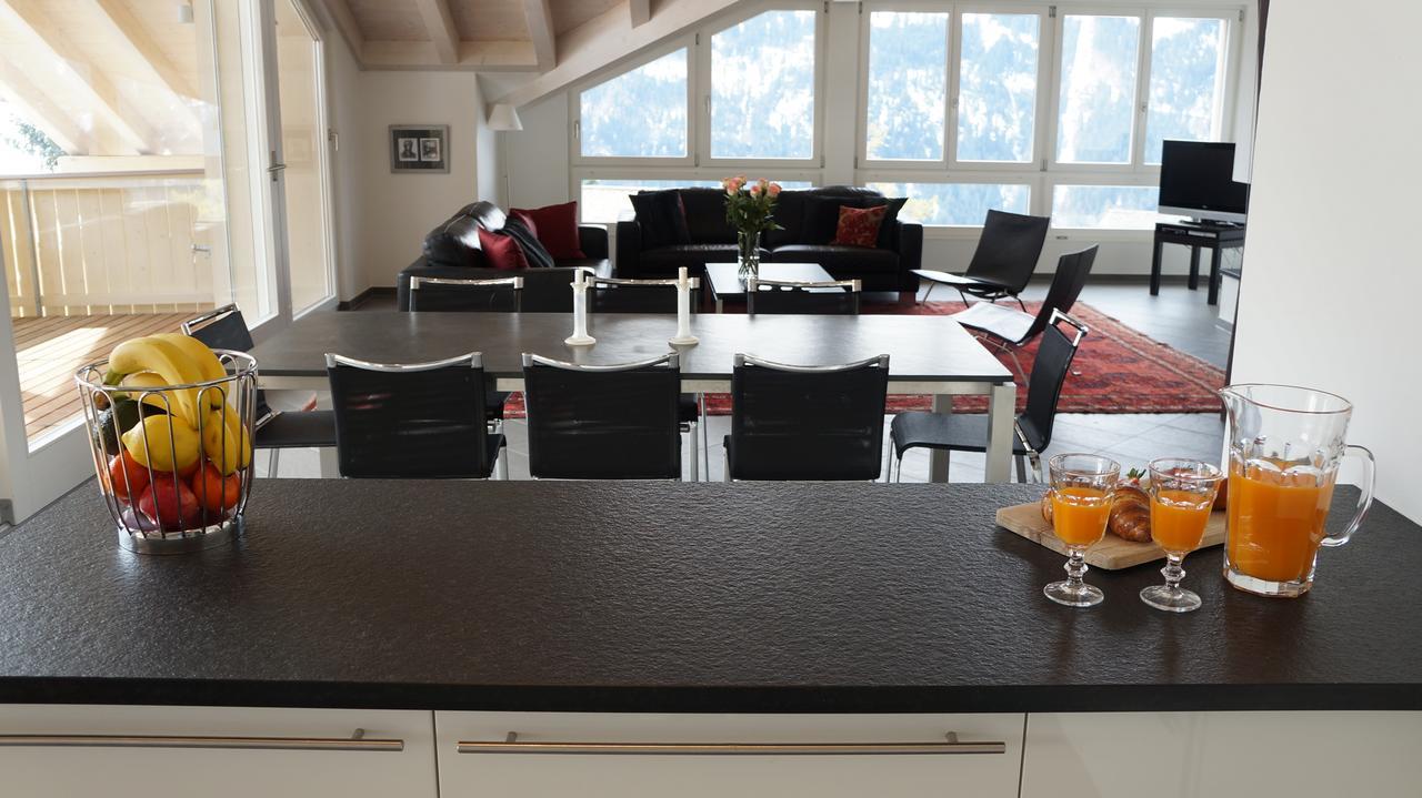 Chalet Brunner Penthouse Wengen Zewnętrze zdjęcie