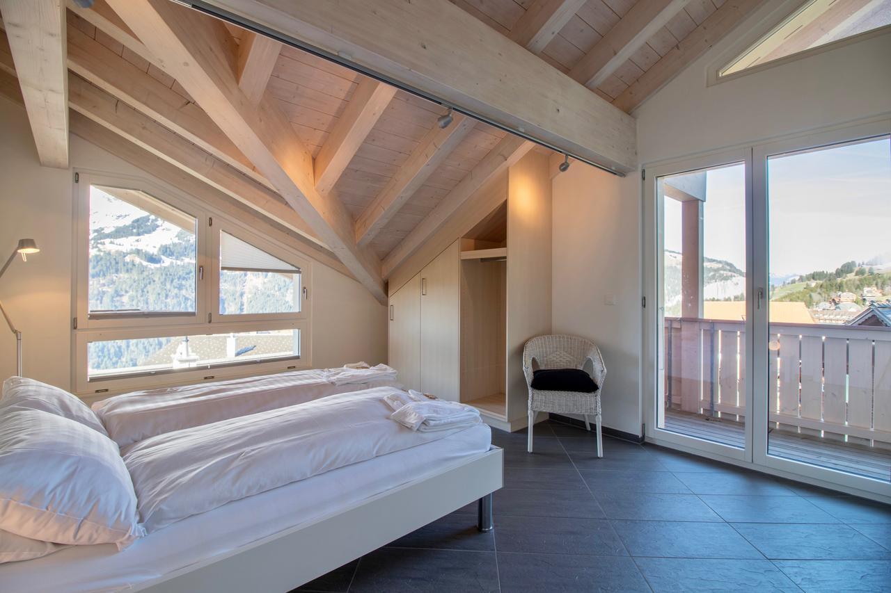 Chalet Brunner Penthouse Wengen Zewnętrze zdjęcie