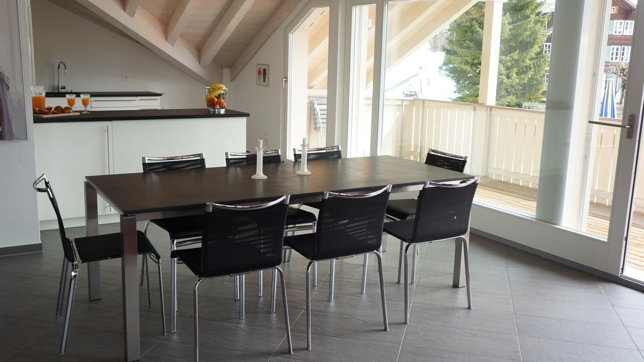 Chalet Brunner Penthouse Wengen Zewnętrze zdjęcie