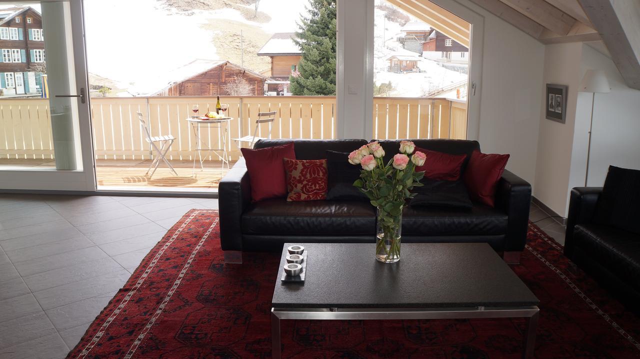Chalet Brunner Penthouse Wengen Zewnętrze zdjęcie