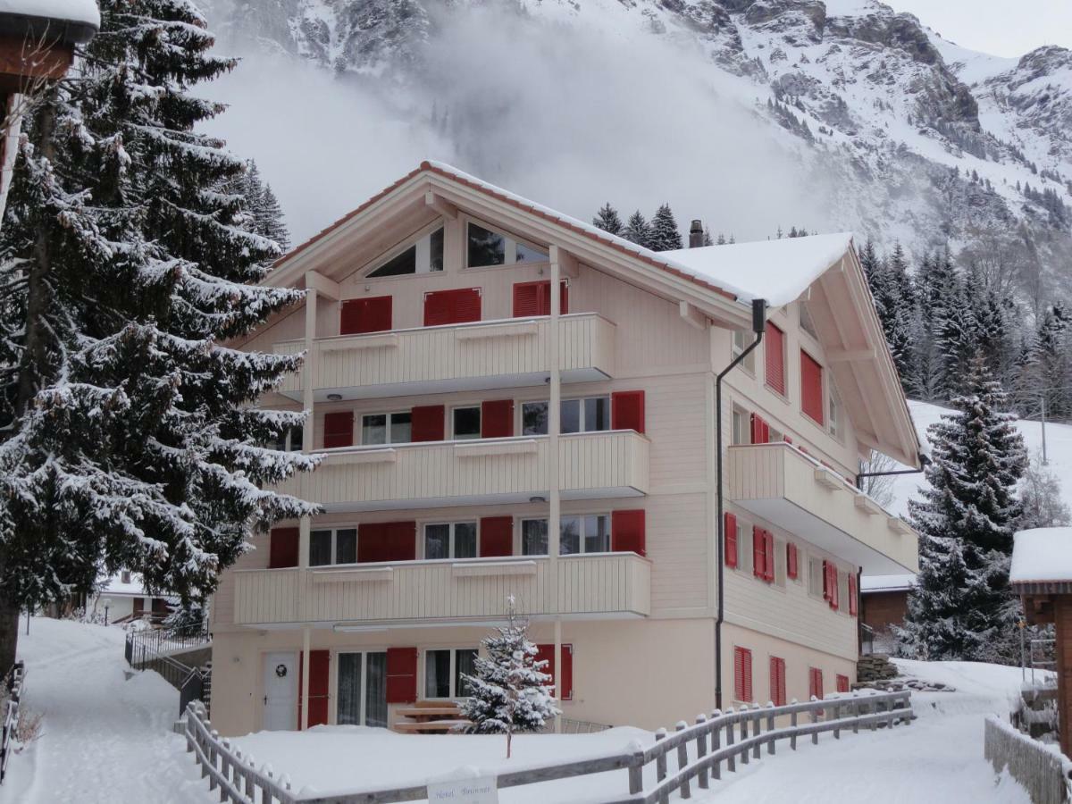Chalet Brunner Penthouse Wengen Zewnętrze zdjęcie