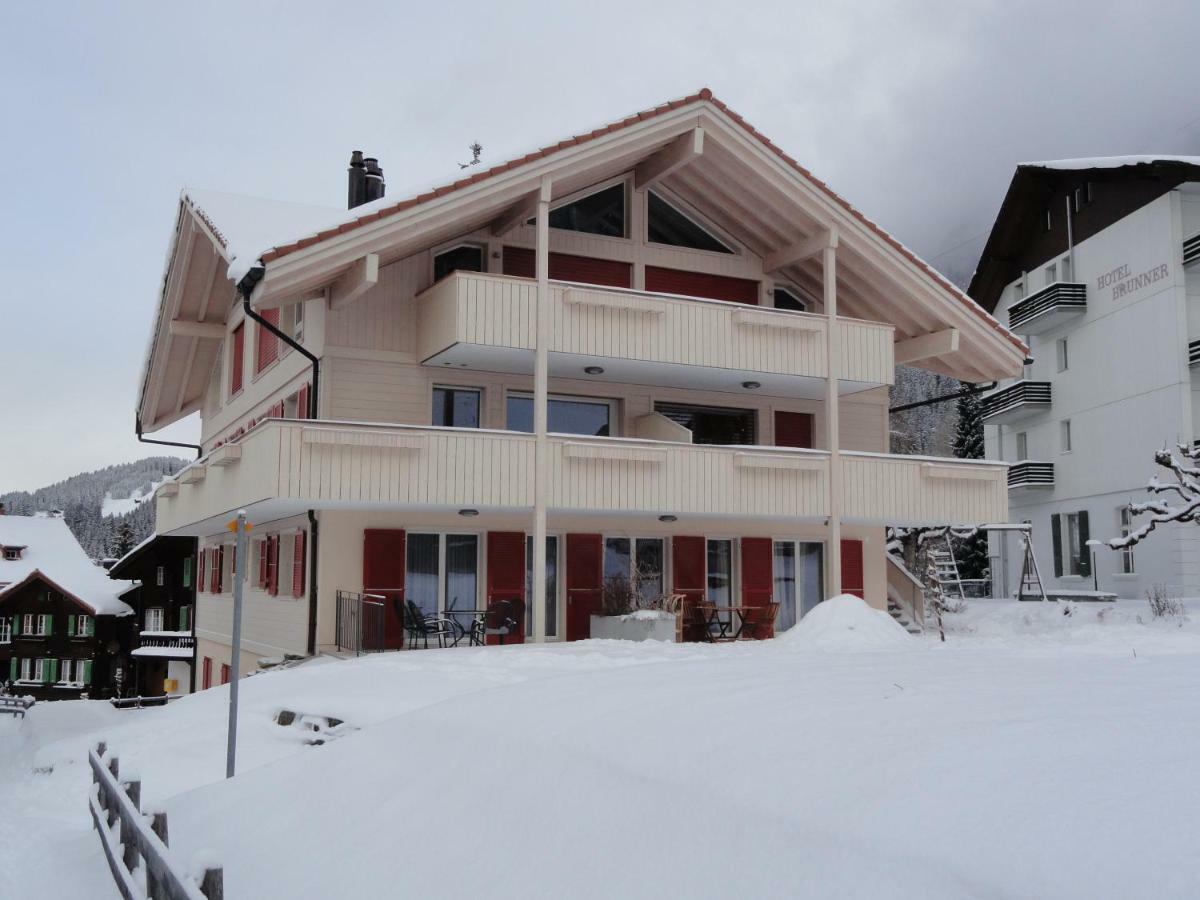 Chalet Brunner Penthouse Wengen Zewnętrze zdjęcie